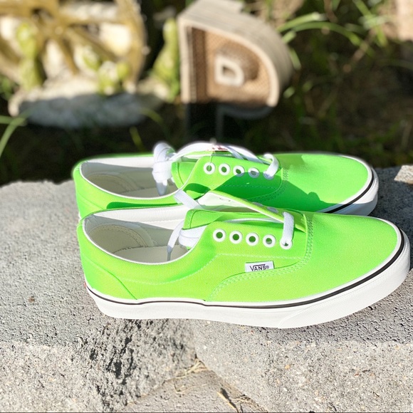 New Vans Era Neon Gecko/Tr wht - Picture 5 of 9
